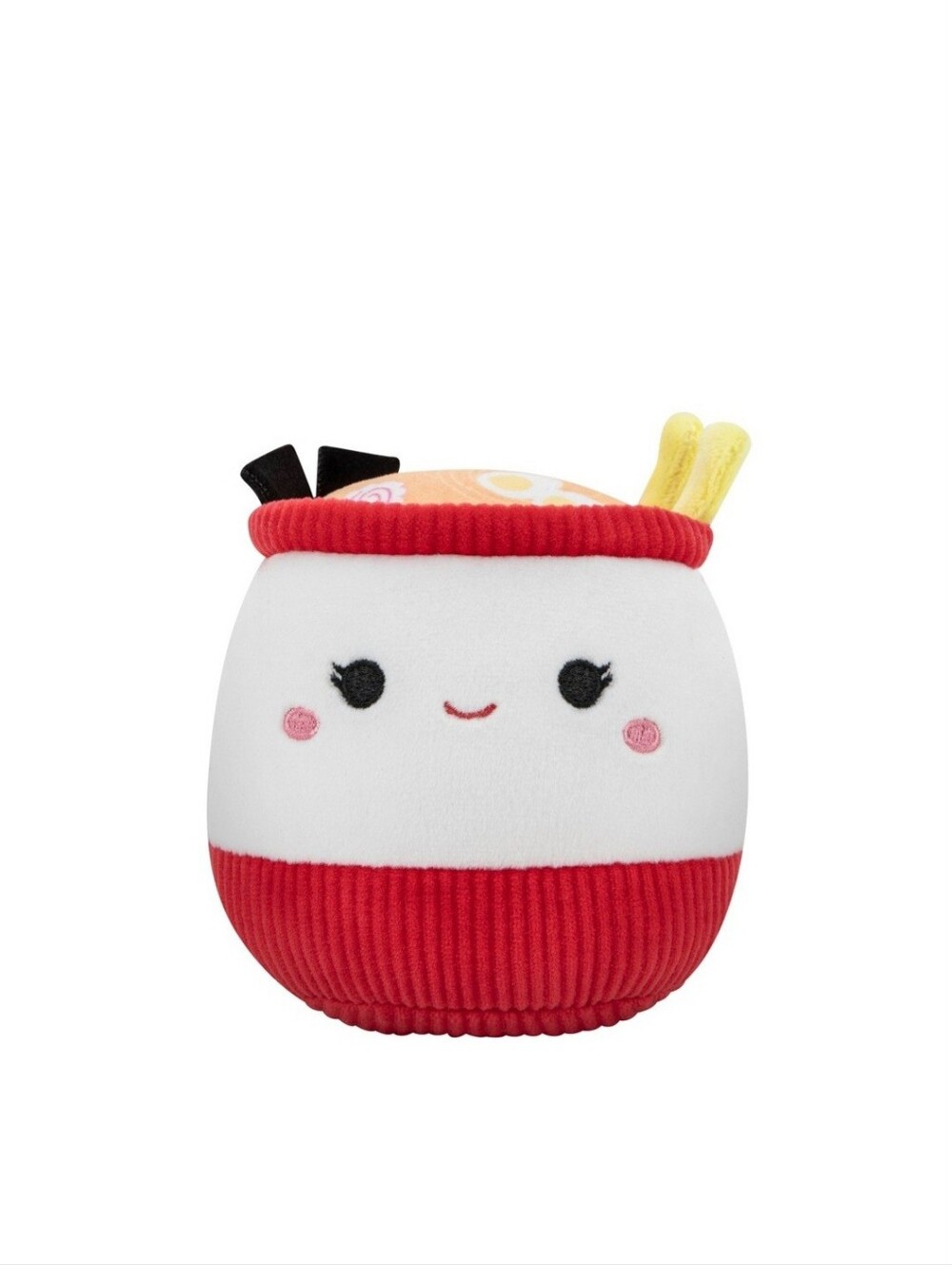 NEW Squishmallows Raisy The Ramen Bowl Soft Squeaky Dog Toy
